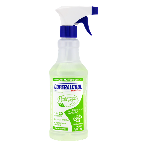 Limpador Coperalcool M Uso Capim Limão 500ml
