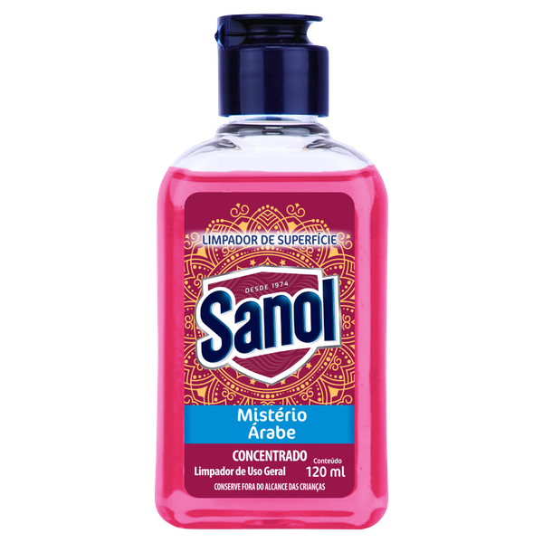 Limpador Superfícies Sanol Mistério Árabe 120ml