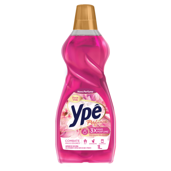 Limpador Perfumado Ypê Doce Vida 1L