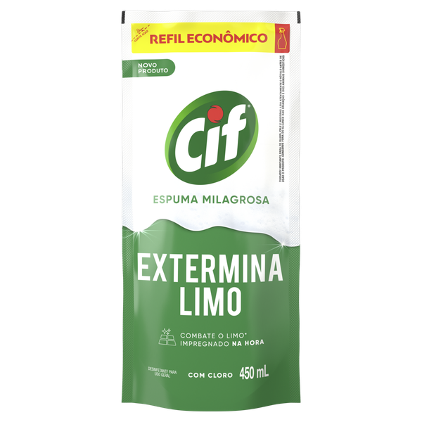 Limpa Limo Cif Espuma Milagrosa Refil 450ml