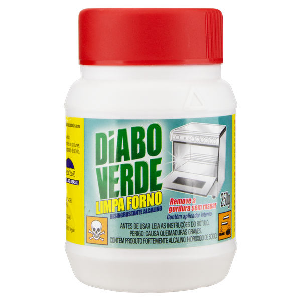Limpa Forno Diabo Verde 250g