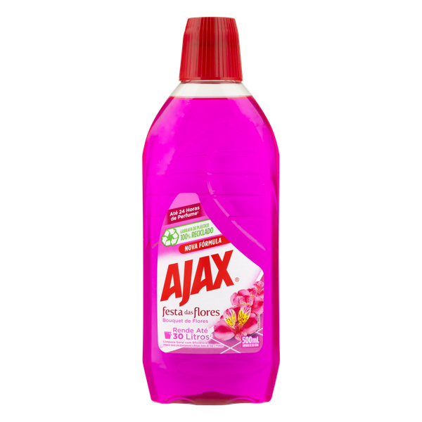 Limpador Ajax Bouquet de Flores 500ml