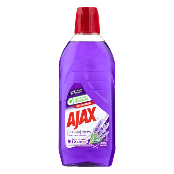 Limpador Ajax Flores Lavanda 500ml