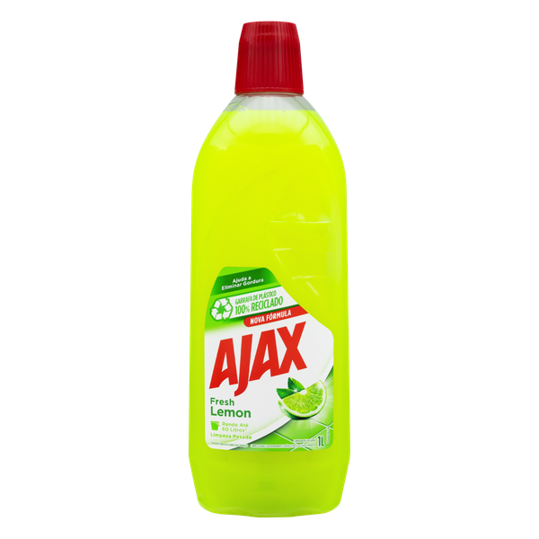 Limpador Multiuso Ajax Fresh Limão 1L