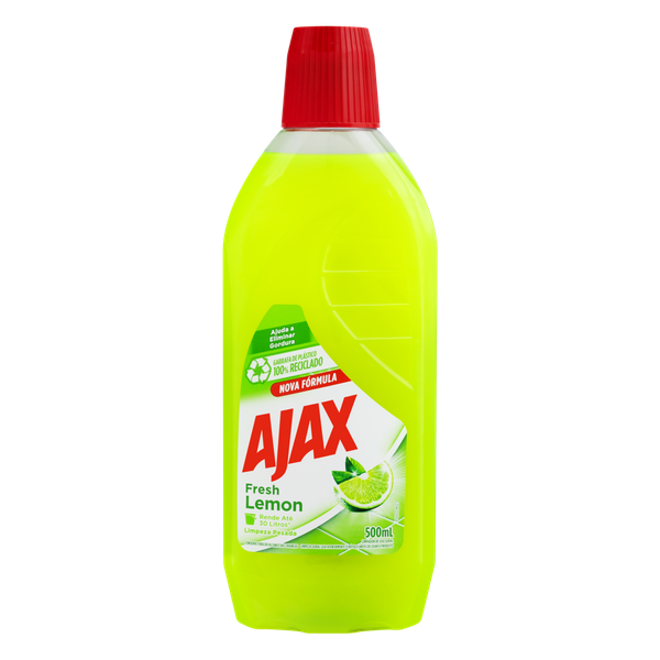 Limpador Ajax Fresh Lemon 500ml