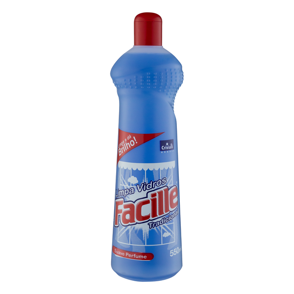 Limpa Vidros Facille Tradicional 550ml