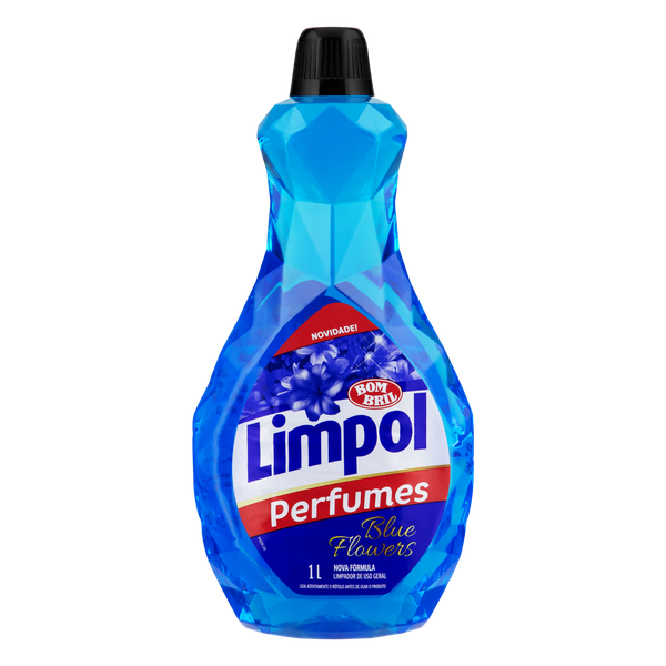 Limpador Perfumado Limpol Blue Flowers 1L