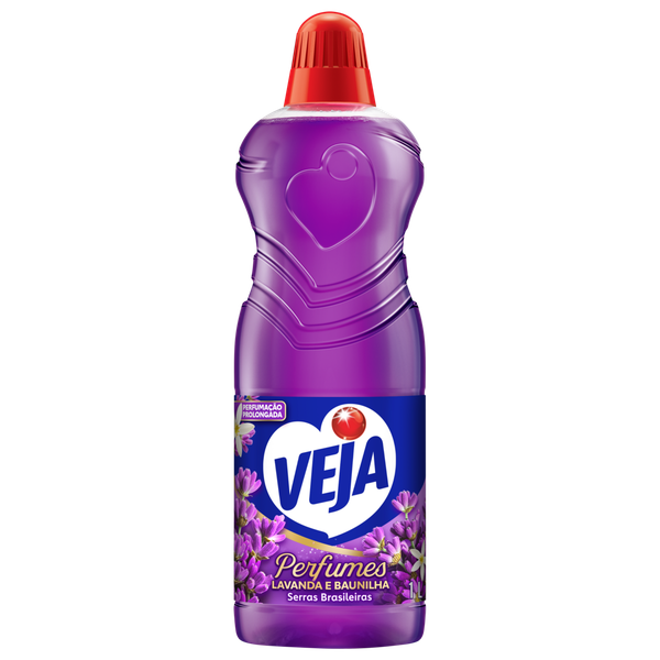 Limpador Perfumado Veja Sensações Lavanda Leve 1L Pague 700ml