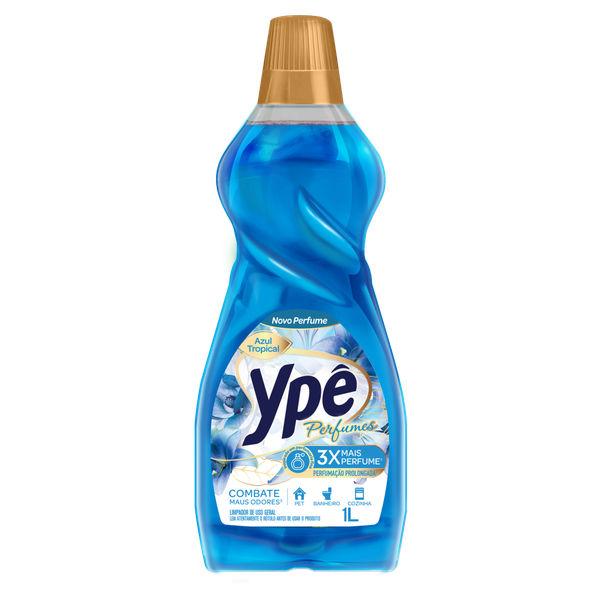 Limpador Perfumado Ypê Azul Tropical 1L
