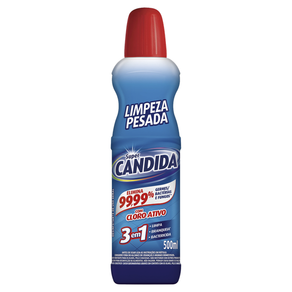 Limpador Super Cândida LP Claro Ativ 500ml