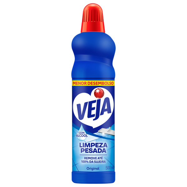 Limpador Veja Limpeza Pesada Original 500ml Grátis 20%