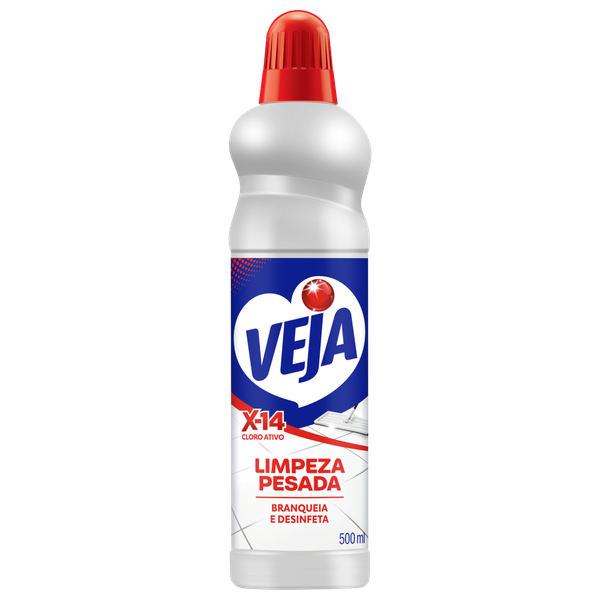 Limpador Veja Limpeza Pesada Cloro 2 em 1 500ml