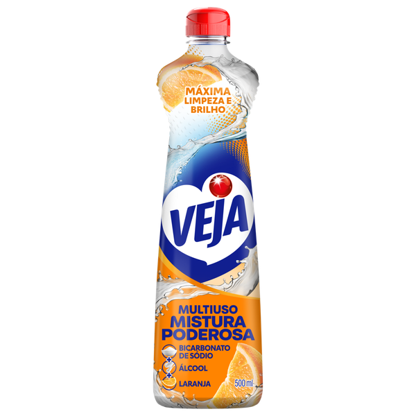 Limpador Multiuso Veja Power Fusion Laranja 500ml
