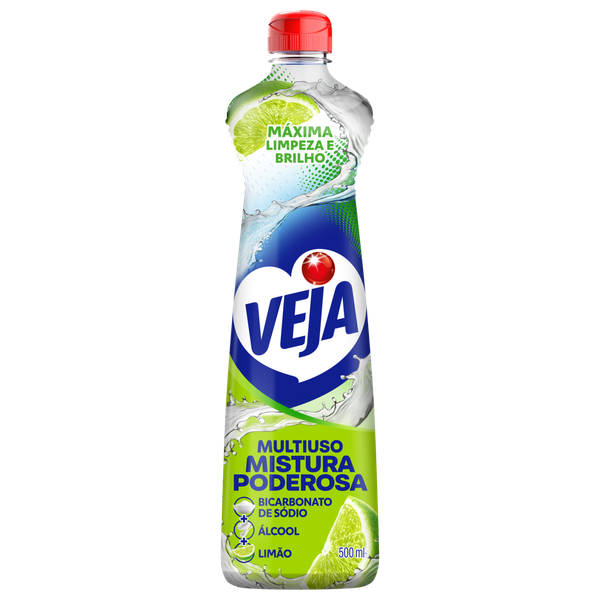 Limpador Multiuso Veja Power Fusion Limão 500ml