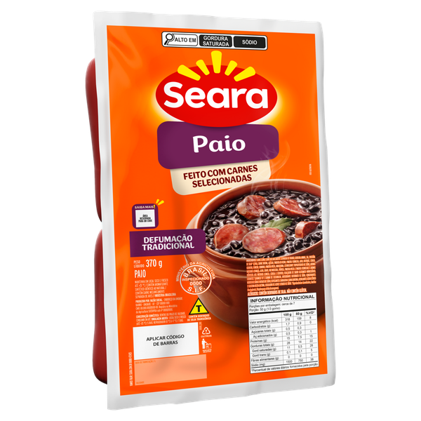 Linguiça Paio Seara 370g