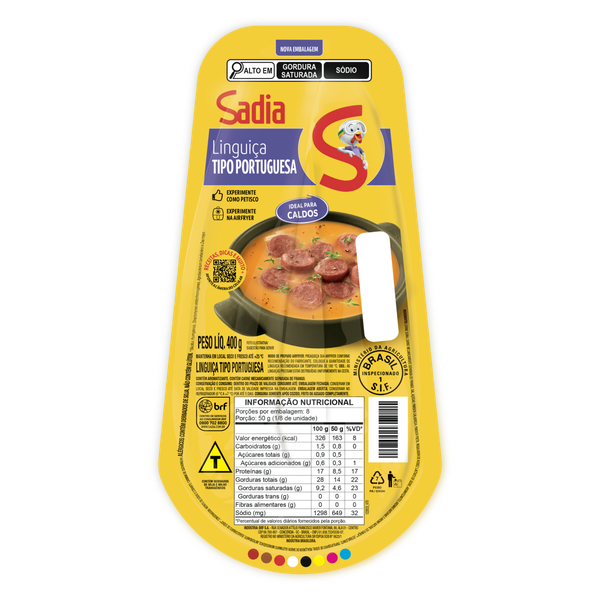 Linguiça Portuguesa Sadia 400g