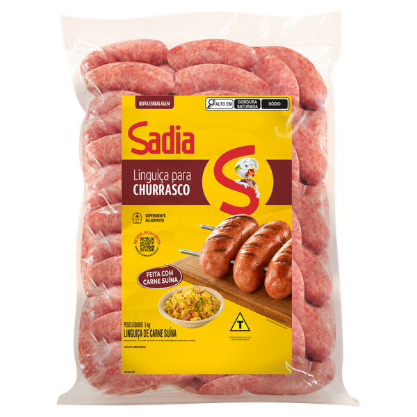 Linguiça Suína Sadia 5kg