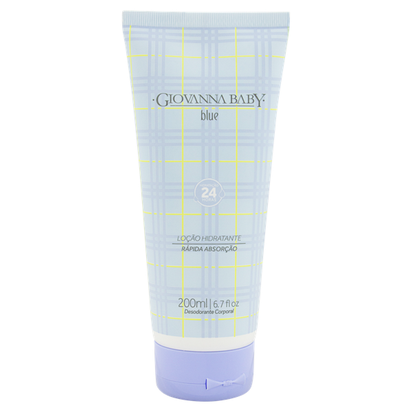 Loção Hidratante Desodorante Corporal Giovanna Baby Blue 200ml