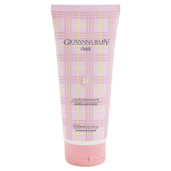 Loção Hidratante Desodorante Corporal Giovanna Baby Classic 200ml