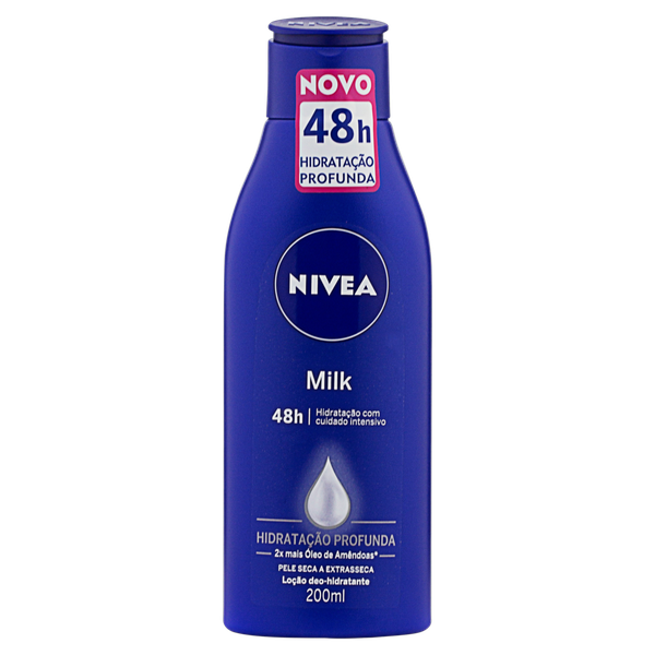 Loção Hidratante Nivea Milk 200ml
