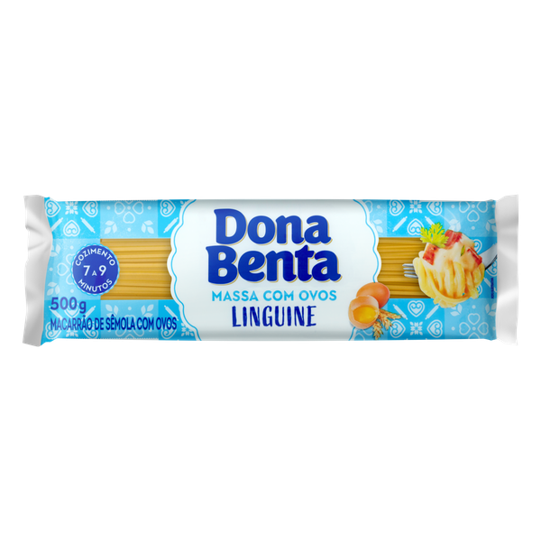 Macarrão Dona Benta Linguini com Ovos 500g