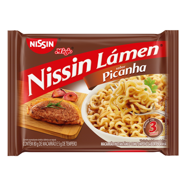 Macarrão Instantâneo Nissin Picanha 85g