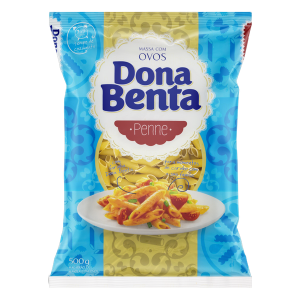 Macarrão Dona Benta Pena Com Ovos 500g