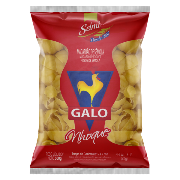 Macarrão Galo Nhoque Sêmola 500g