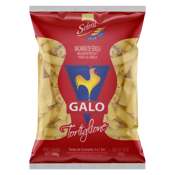 Macarrão Galo Tortiglio Sêmola 500g