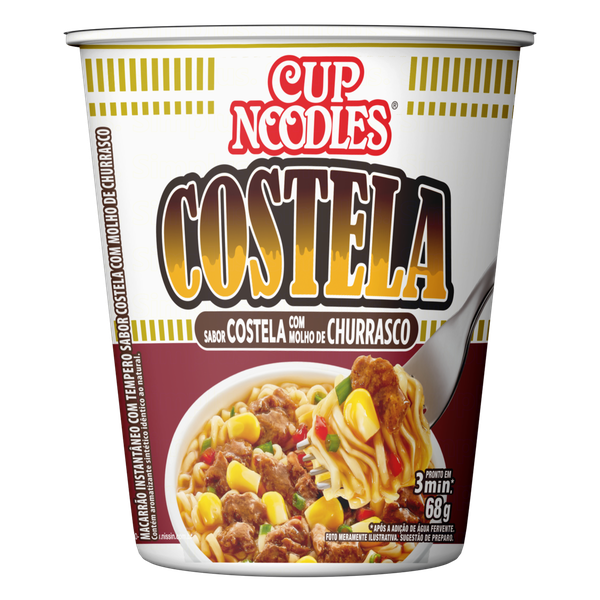 Macarrão Instantâneo Cup Noodles Costela 68g