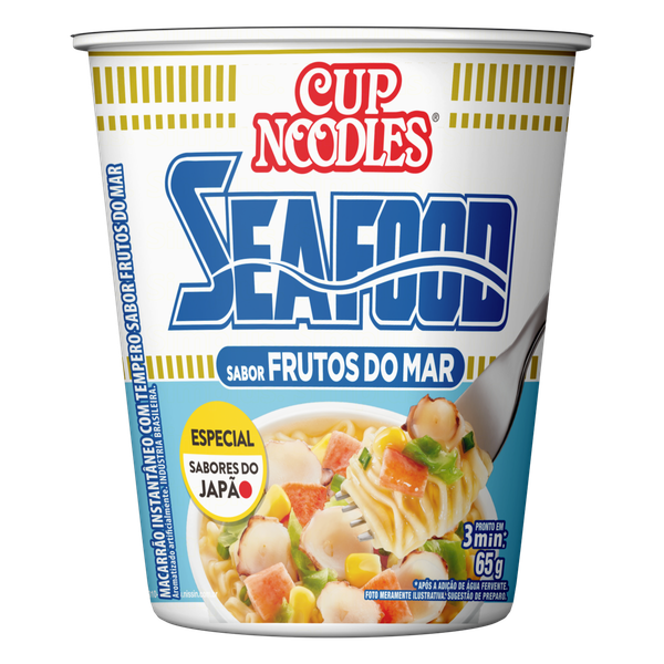 Macarrão Instantâneo Cup Noodles Frut D Mar 65g