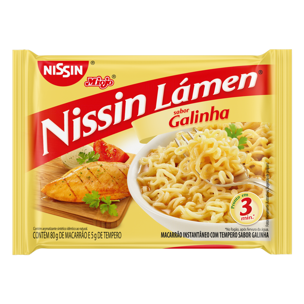 Macarrão Instantâneo Nissin Galinha 85g