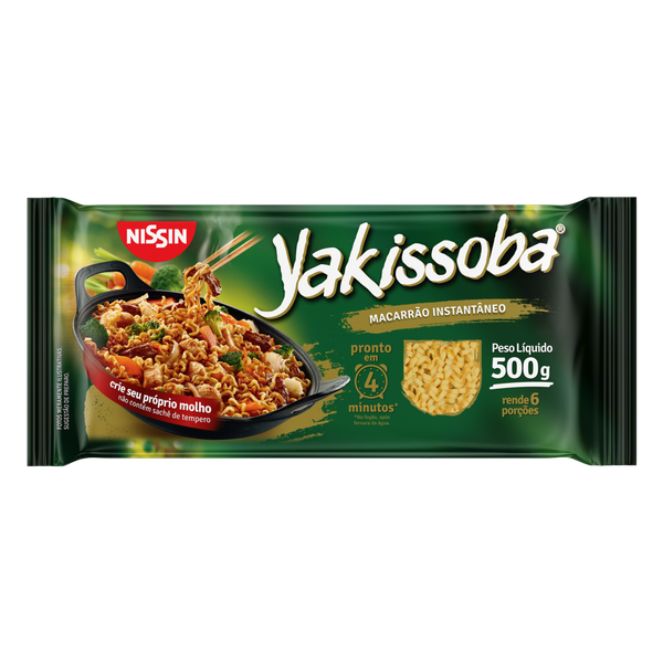 Macarrão Instantâneo Nissin Yakissoba 500g