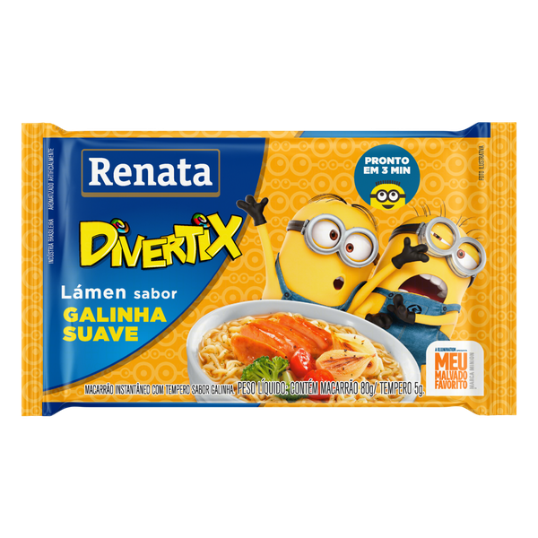 Macarrão Instantâneo Renata Galinha Suave 85g