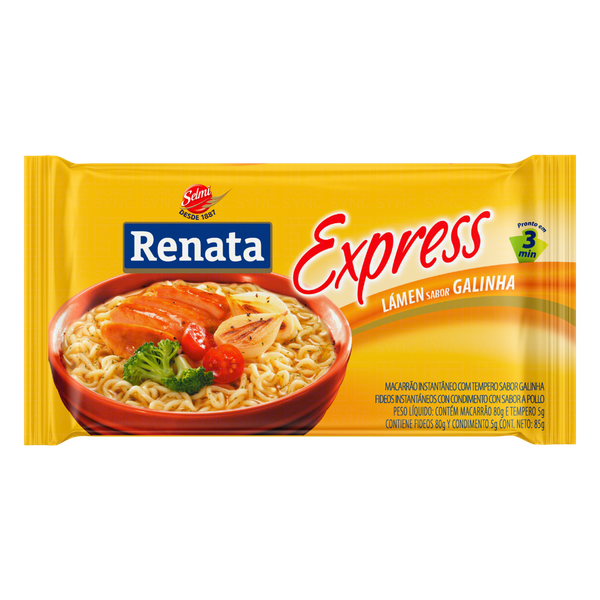 Macarrão Instantâneo Renata Galinha 85g
