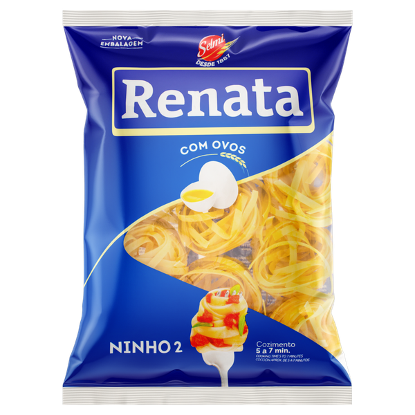 Macarrão Renata Ninho com Ovos Nº 2 500g