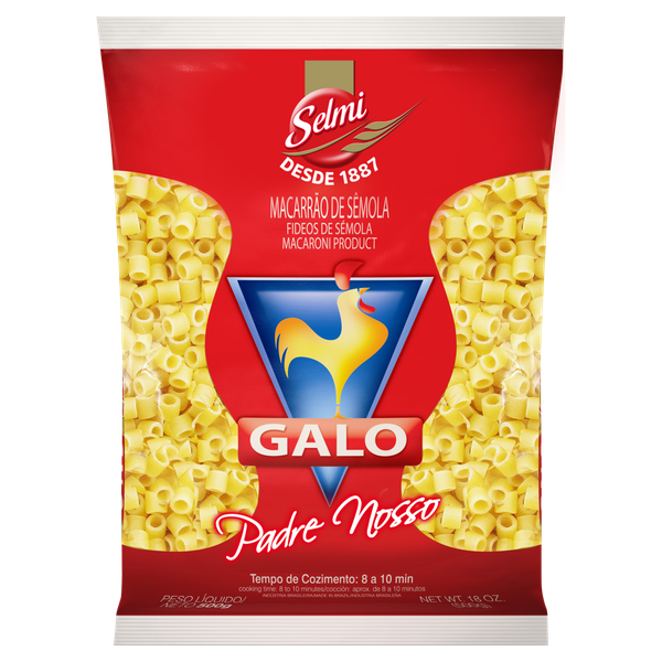 Macarrão Galo Padre Nosso Sêmola 500g