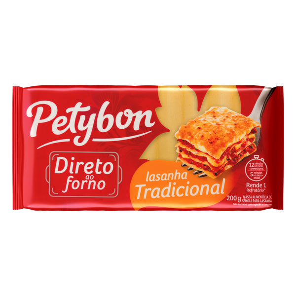 Macarrão Petybon Lasanha Direto ao Forno 200g
