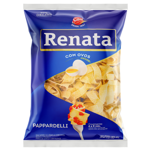 Macarrão Renata Pappardelle com Ovos 500g