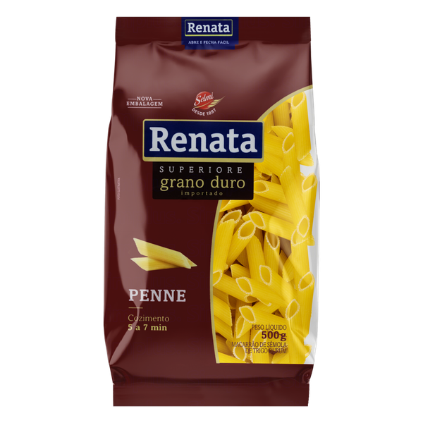 Macarrão Renata Penne Grano Duro 500g