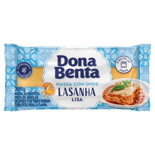 Macarrão Dona Benta Lasanha Ls Direto Forno 200g