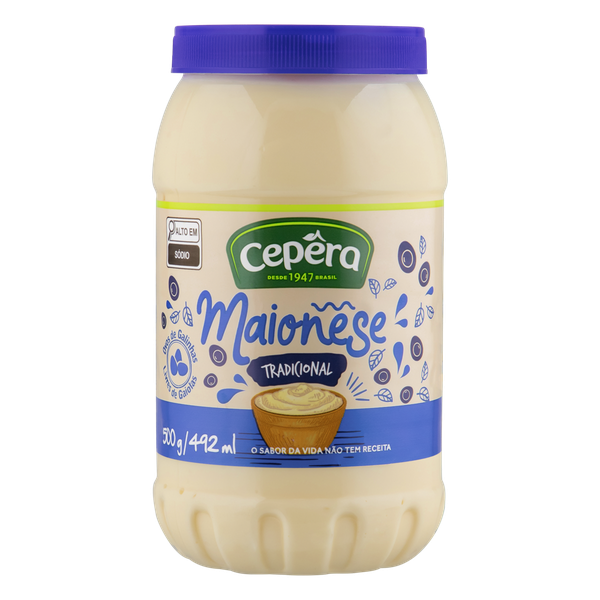 Maionese Cepêra Tradicional 500g