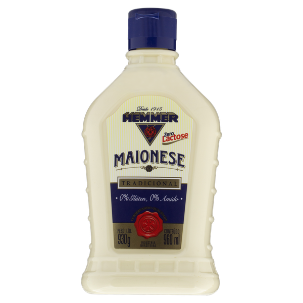 Maionese Hemmer 930g Tradicional