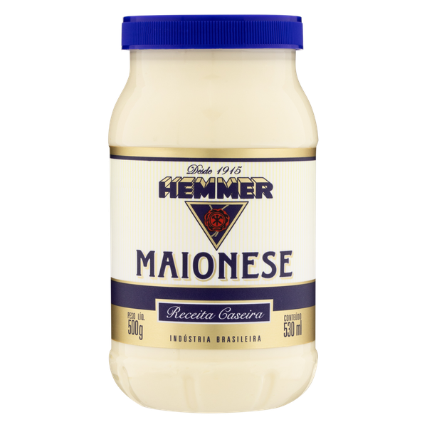 Maionese Hemmer Receita Caseira 500g