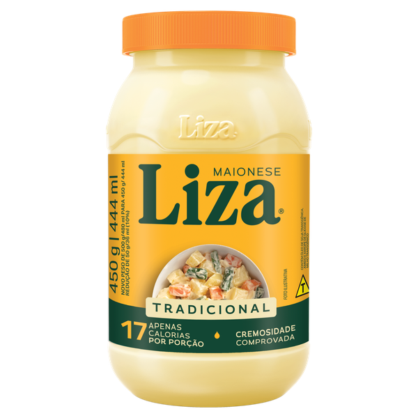 Maionese Liza Regular 450g