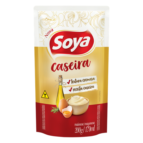 Maionese Soya Caseiro A Sachê 200g