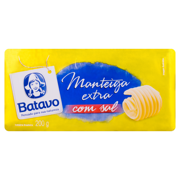 Manteiga Batavo com Sal 200g