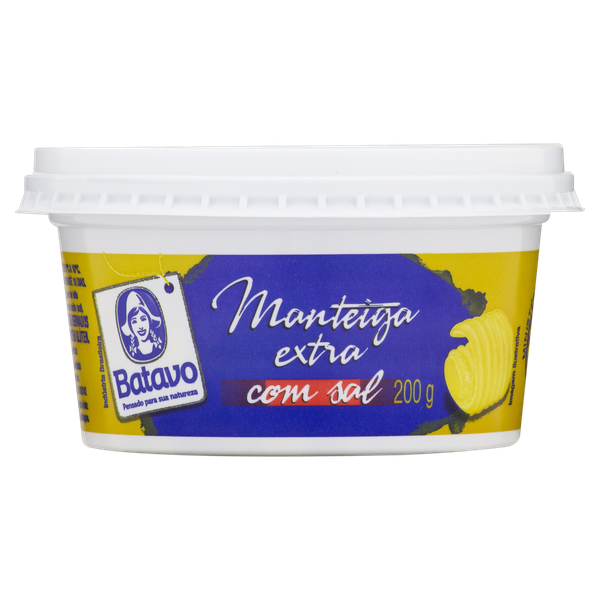 Manteiga Batavo com Sal 200g