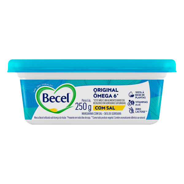 Margarina Becel Original Com Sal 250g