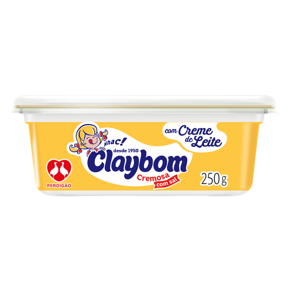 Margarina Claybom Com Sal 250g